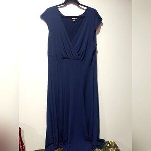 HAANI WOMAN'S 2x Blue Dress